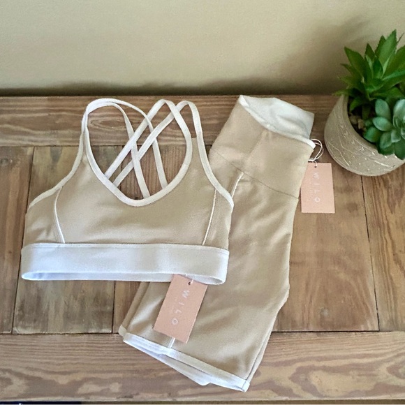 Wilo the Label Tan Shorts & Sports Bra Set ☀️ - Picture 10 of 10
